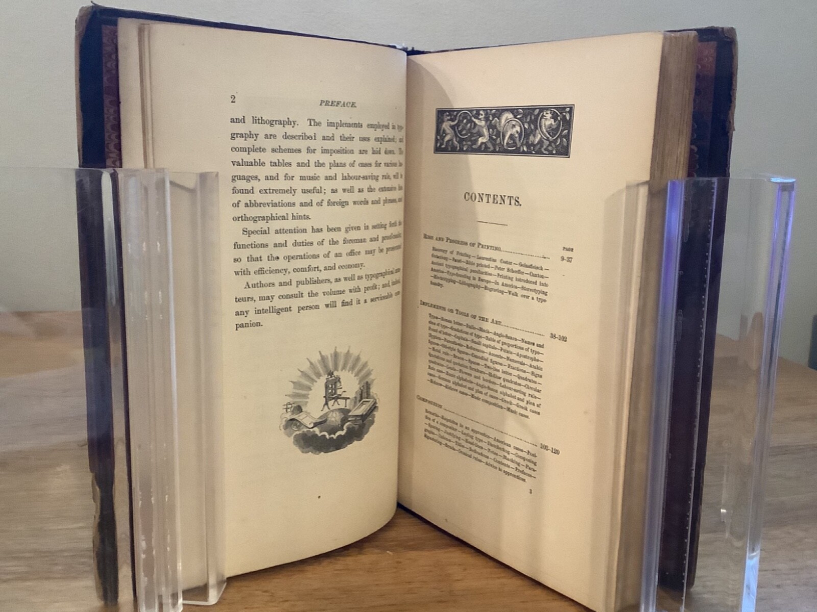 1867 The American Printer: Manual Of Typography Thomas MacKellar 3rd Ed.