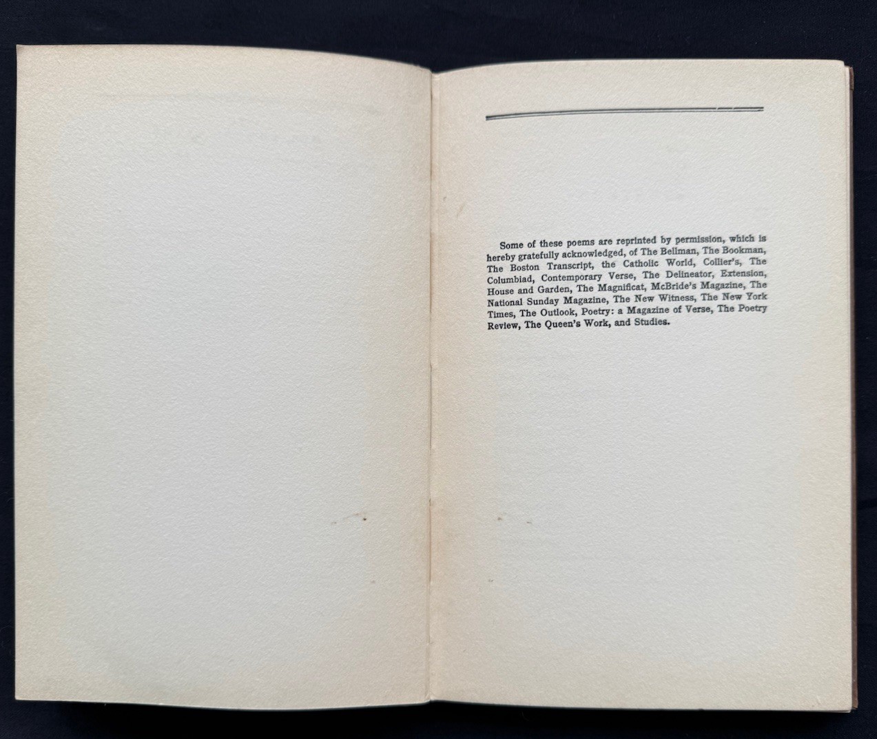 Joyce Kilmer, Main Street and Other Poems ~ 1st/1st ~ 1917 ~ G. H. Doran Co.