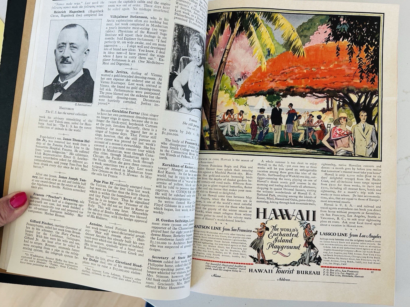 1929 Time Magazines Library Bound Vol 13 April—June Including Princess Lilybet