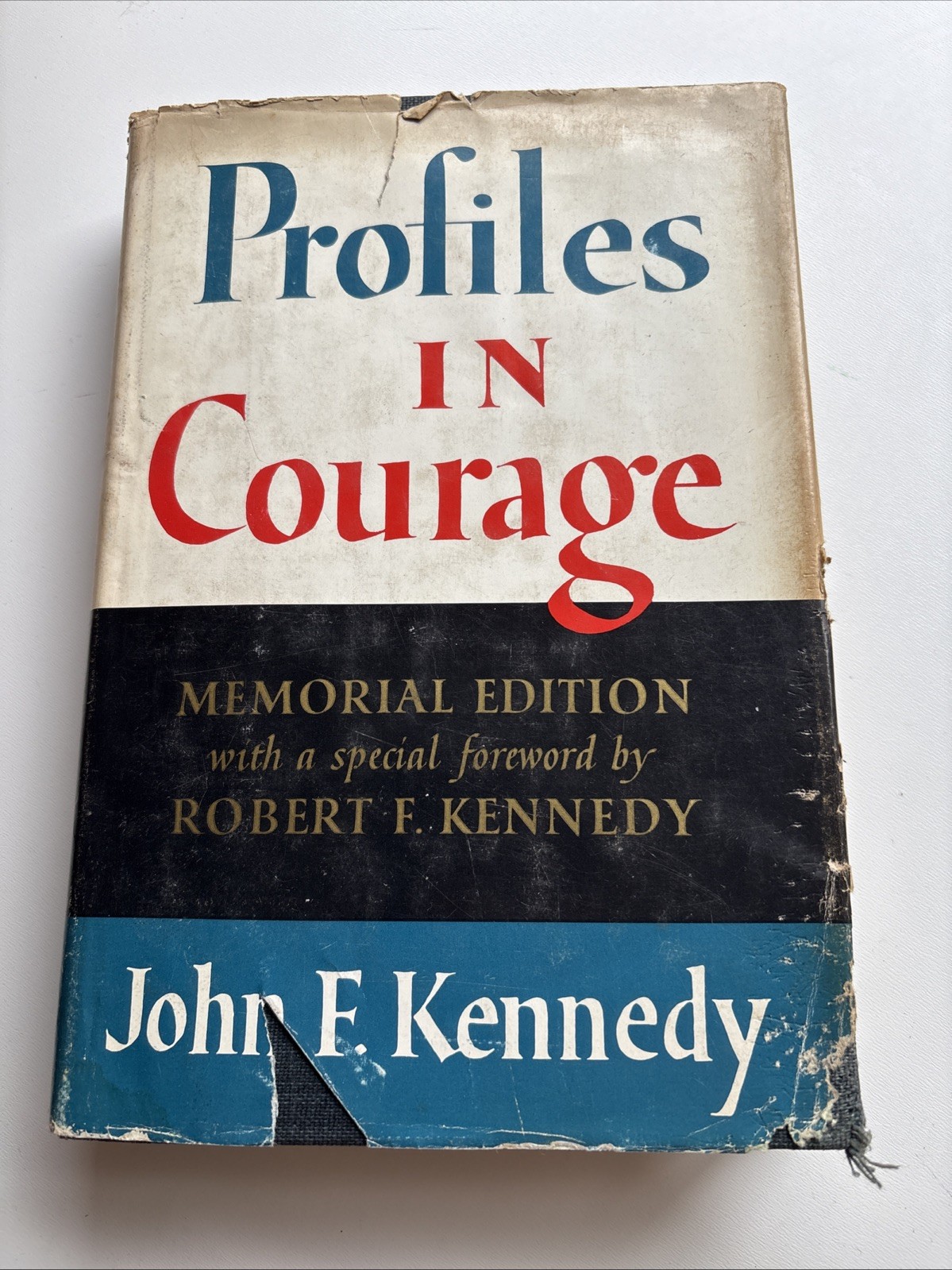 John F. Kennedy PROFILES IN COURAGE 1964 Memorial Edition – Kreskin coll.