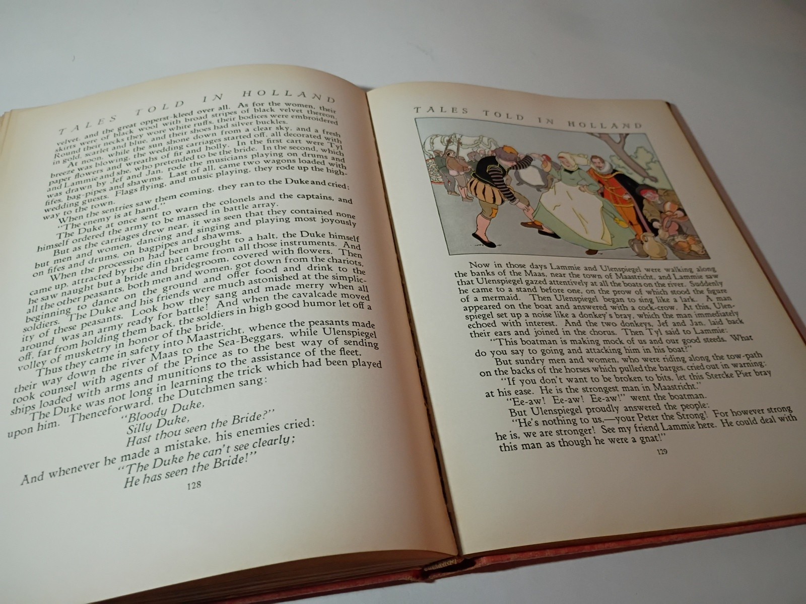 Tales Told in Holland vintage 1954 Hardcover Fairy Tales Children’s Illustrated