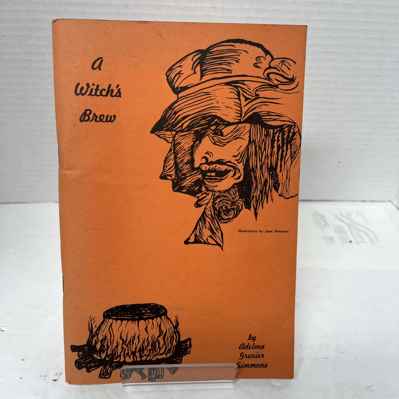 A Witch’s Brew,REDACTED SIGNED by Adelma Grenier Simmons,Witchcraft Wicca Magic