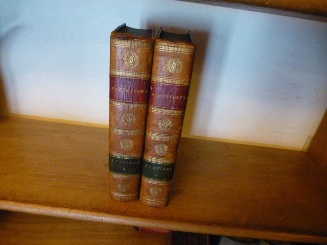 1794 HISTORY OF SCOTLAND DURING QUEEN MARY & JAMES VI REIGNS LOVELY FULL CALF