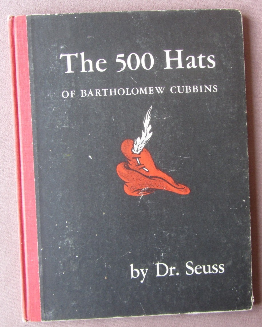 Vintage 1938 * The 500 Hats of Bartholomew Cubbins by Dr. Seuss Book 1st Edition