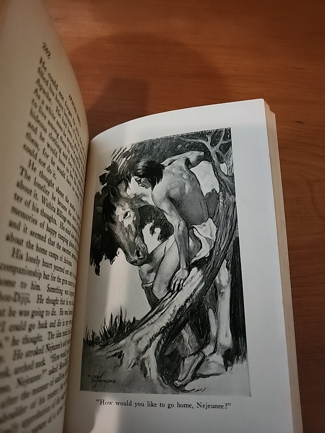 Apache Devil By Edgar Rice Burroughs, 1933 First Edition W/DJ, Glossy Internals!