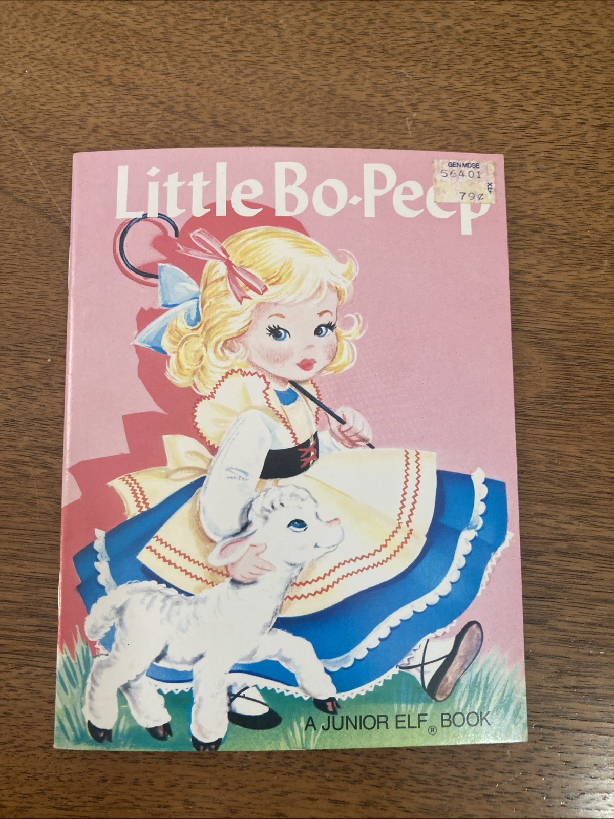 Checkerboard Press Little Bo-Peep Junior Elf Book Vintage 1966 Reprinted 1992