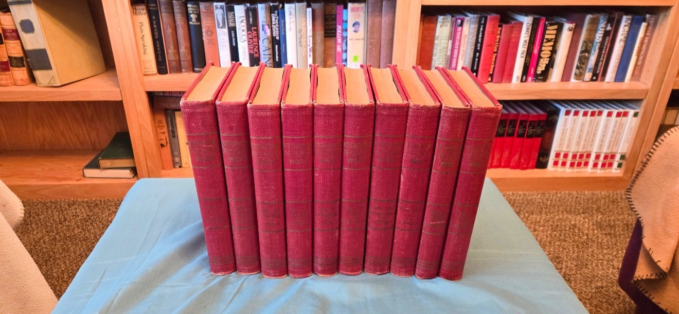 Antique International Reference Book Set 10 volumes 1927