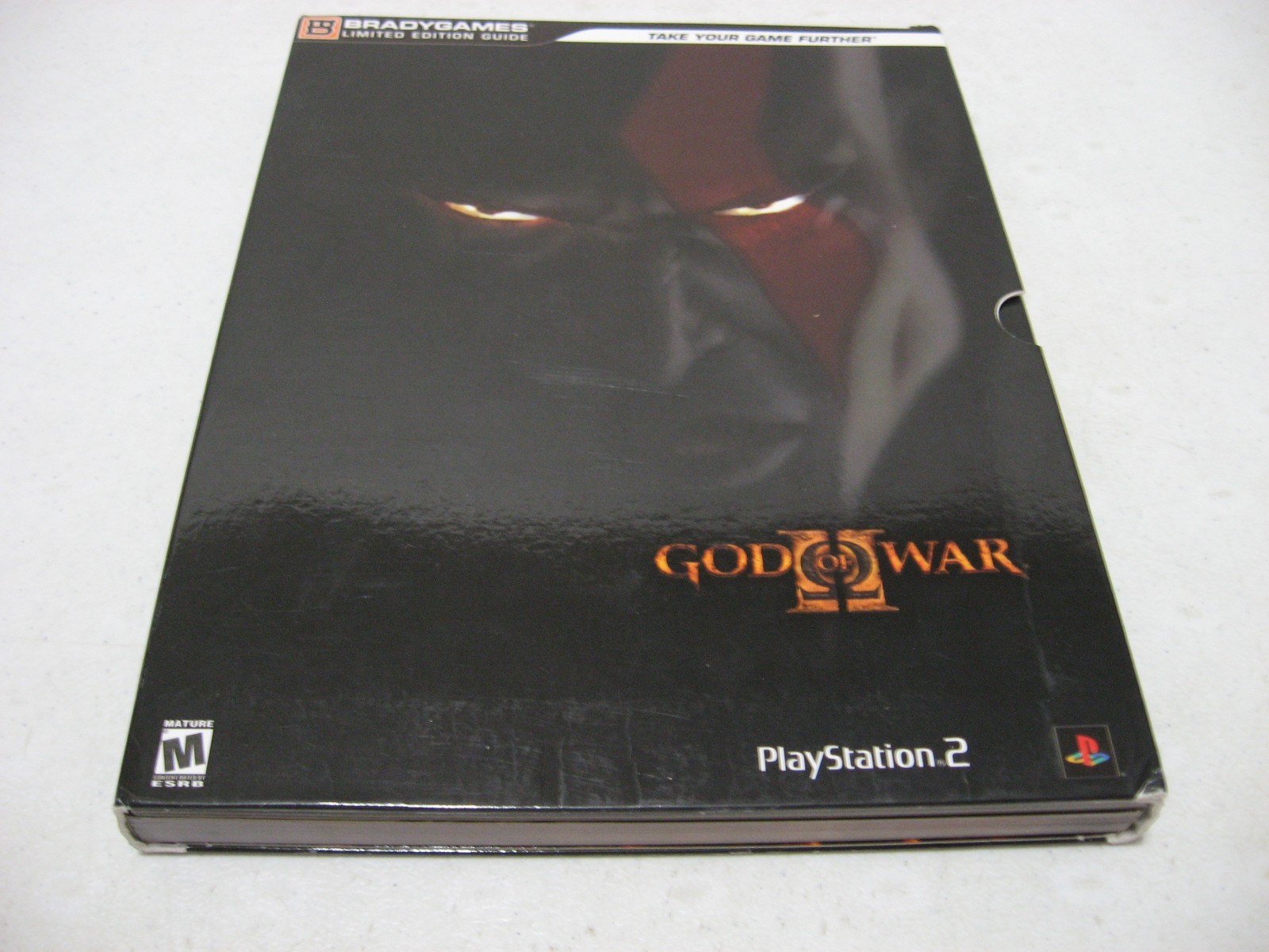 God OF War II Limited Edition Strategy Guide, Art Book, Poster by BradyGames PS2