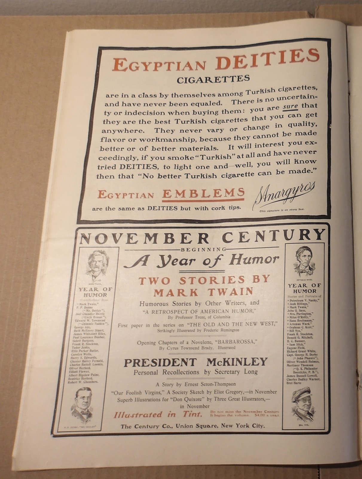 Collier’s Nov 2 1901 • Dramatic Number • Bradley Cover • Fisher Theatre Art