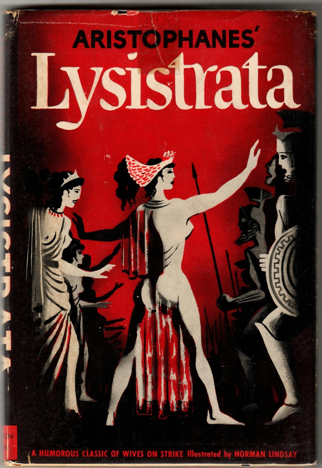 Lysistrata by Aristophanes. Halcyon House, Illustr. Norman Lindsay
