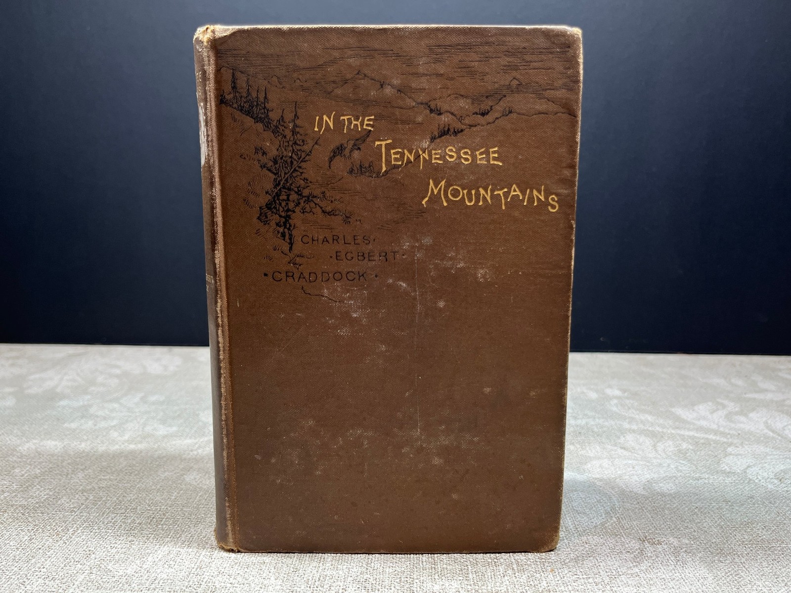 1886 In the Tennessee Mountains by Charles Egbert Craddock Hardcover