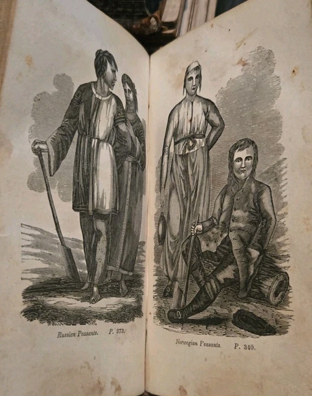 The Universal Traveller [engravings 1839] Leather