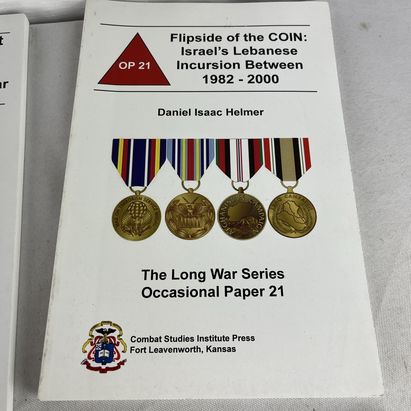6 Paperback Books By The Combat Studies Institute