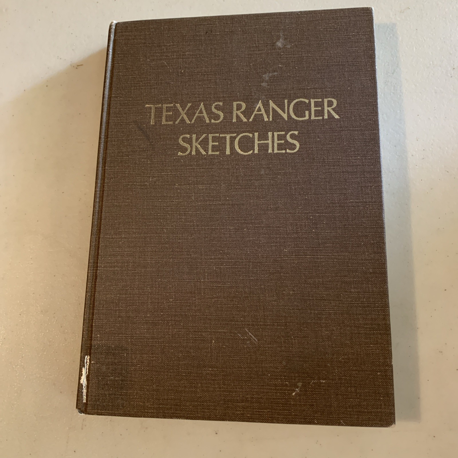 TEXAS RANGER SKETCHES BY ROBERT W. STEPHENS HISTORY BOOK 1972