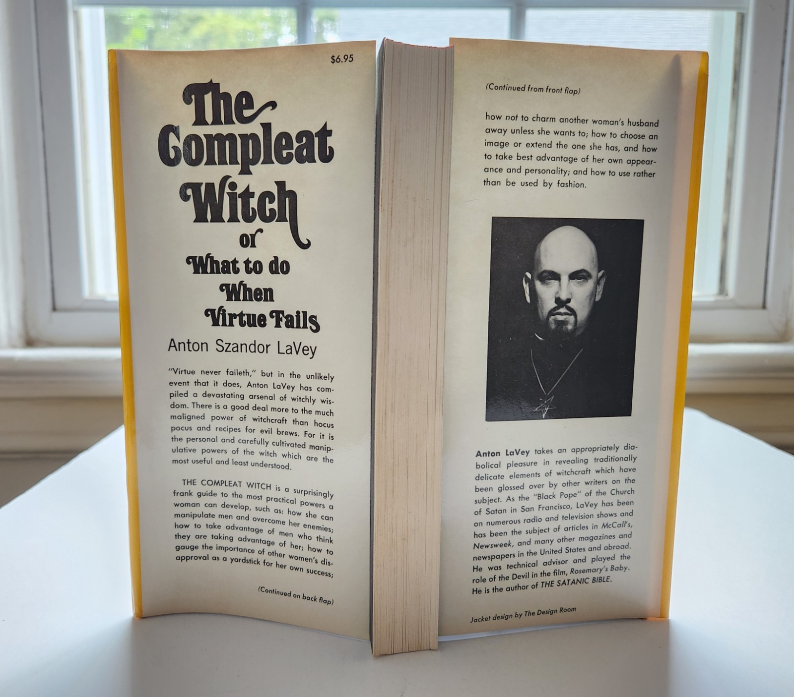 FIRST PRINTING The Compleat Witch ANTON LAVEY 1st Edition 1971 Dodd Mead HCDJ