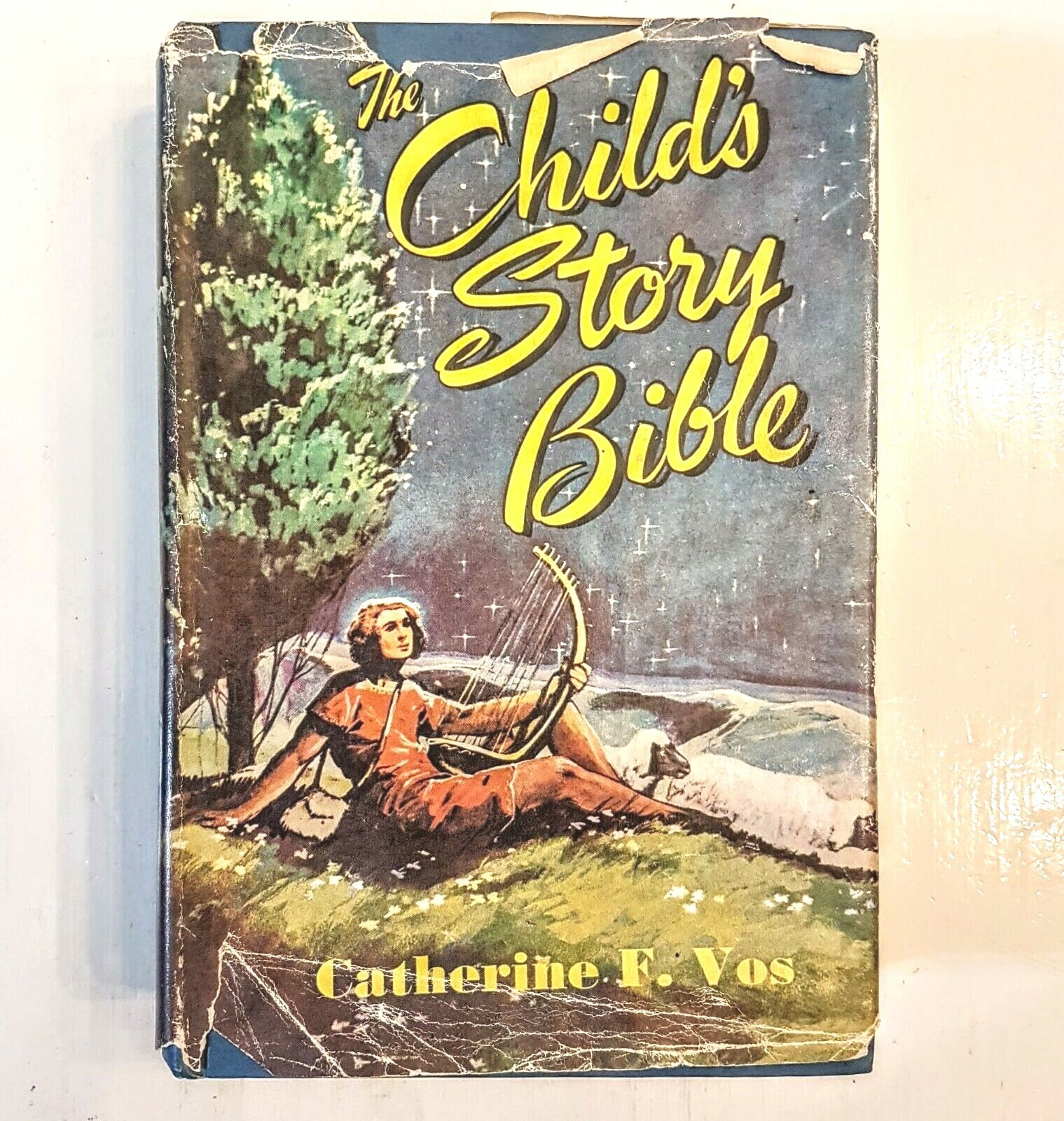 The Child’s Story Bible Catherine F Vos 1 Volume 4th edition 1969 Illustrated DJ