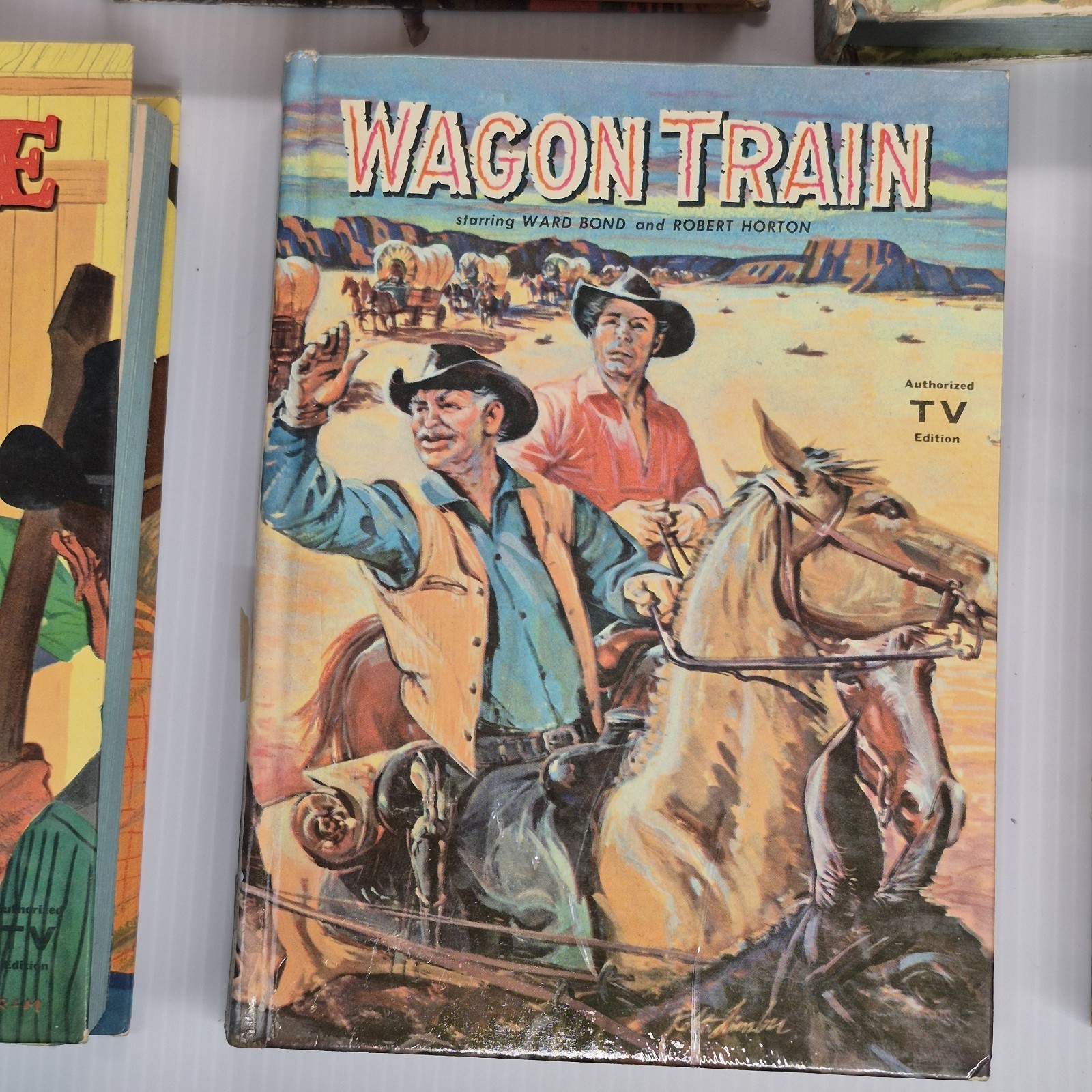 vintage Whitman publishing hardcover books featuring Western TV show Lot Of 11
