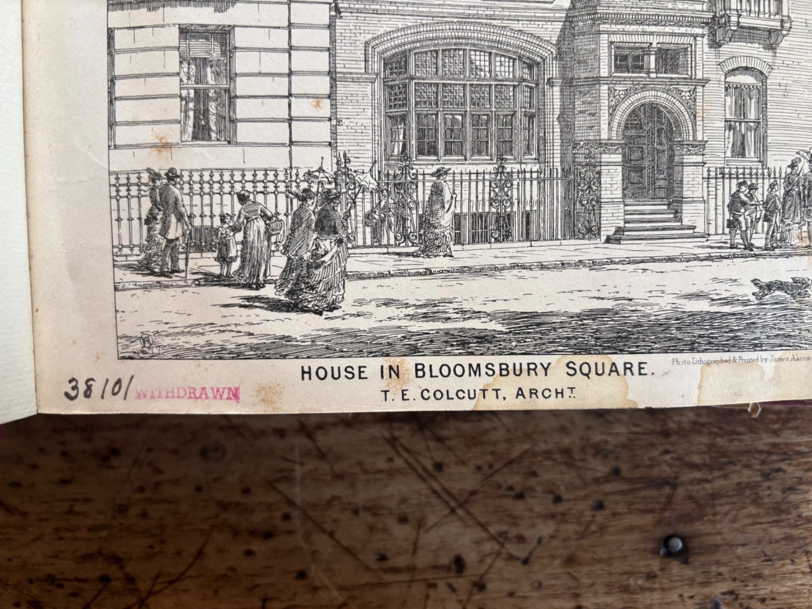 BUILDING NEWS ARCHITECTURAL PLATES 1876 – 1877/OS HB/233 Plates & Pull-out Plans
