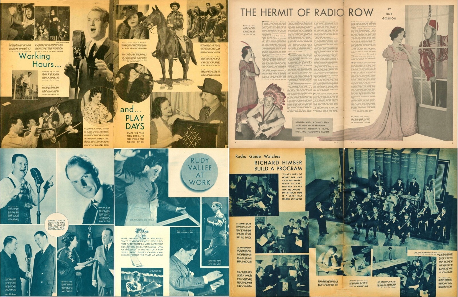 Radio Guide – Stars Shows Programs – 259 Old Magazines (1932-1938) on DVD