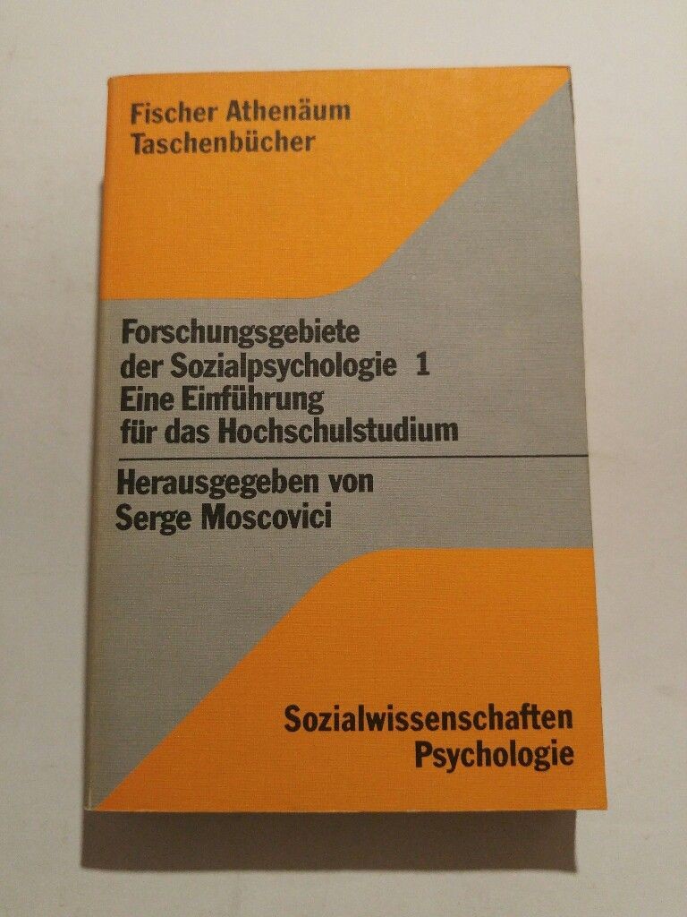 Research Areas in Social Psychology 1 An Introduction to Higher Education Studies
