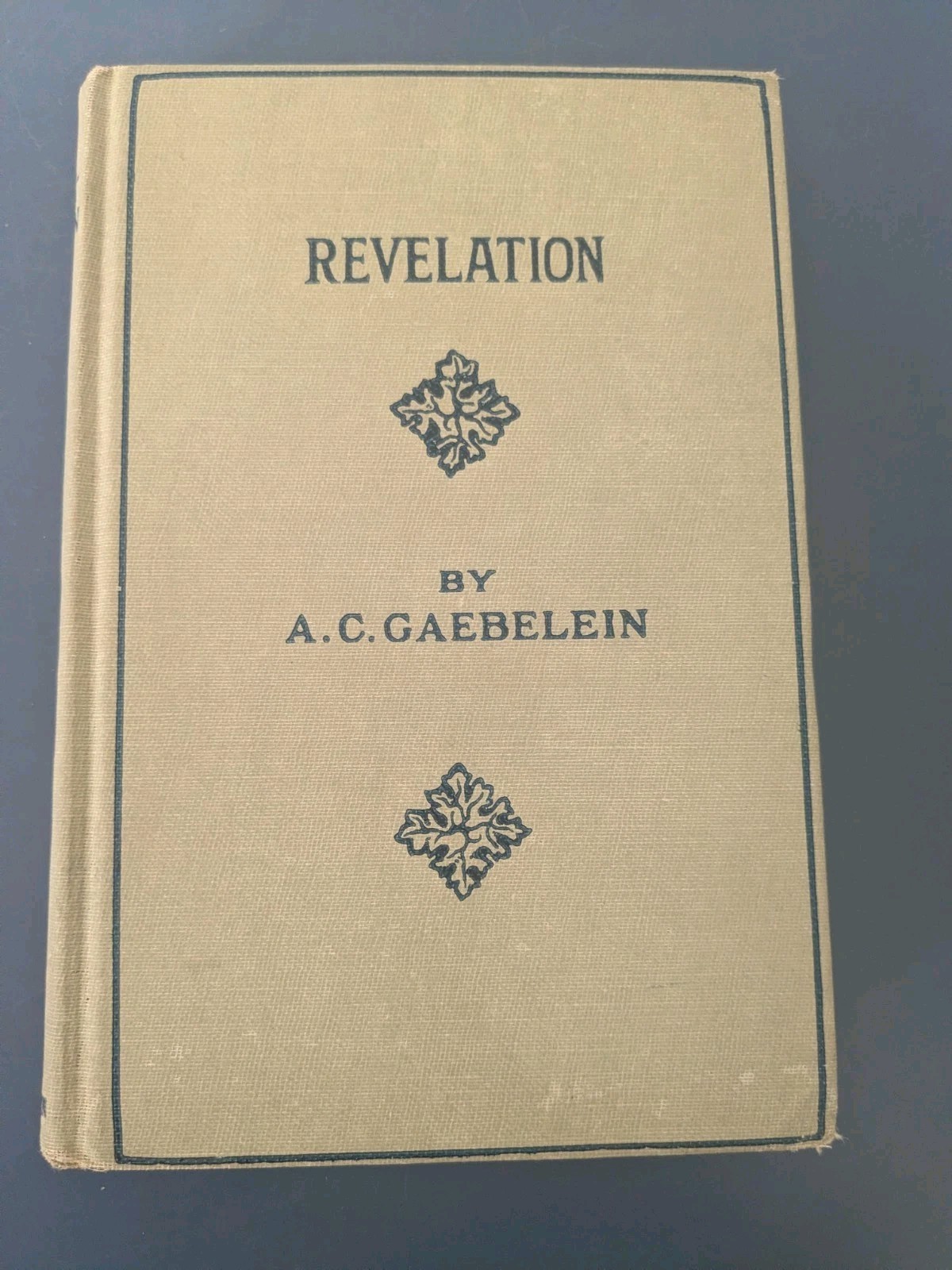 Revelation by A.C. Gaebelein 1915 Hardcover