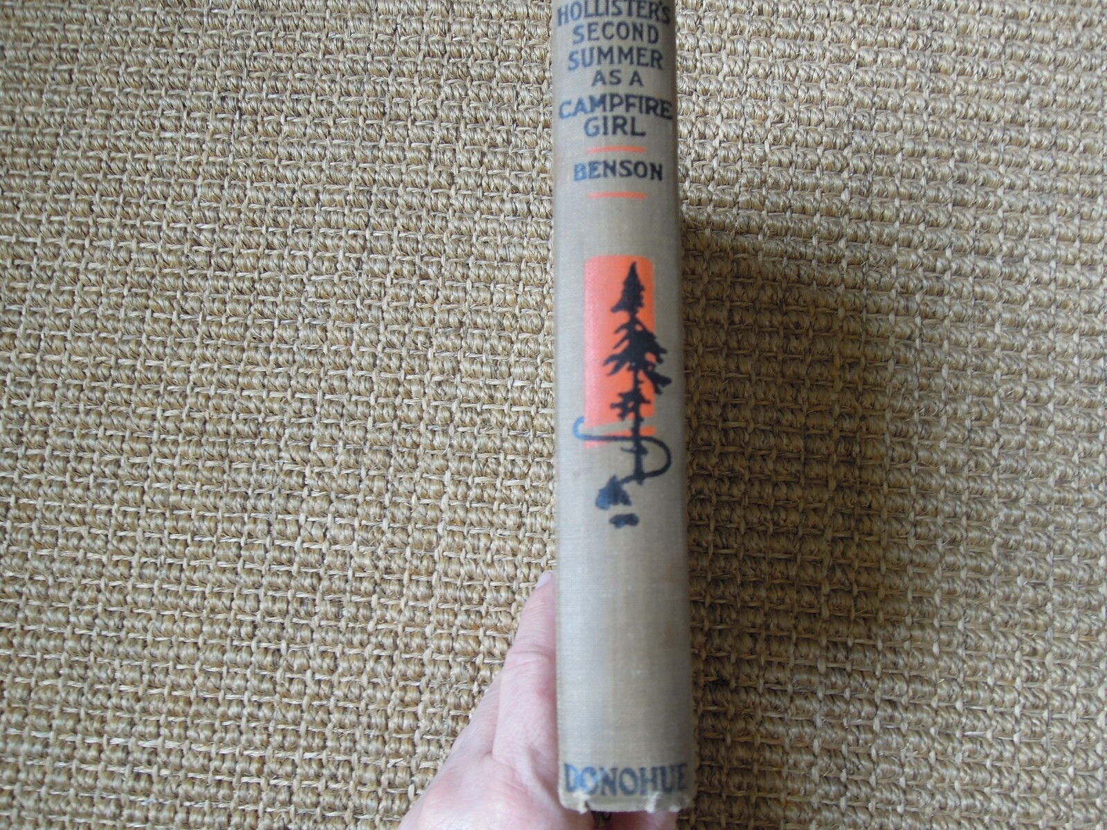 Ethel Hollister’s Second Summer as a Campfire Girl. 1913 Hardcover.