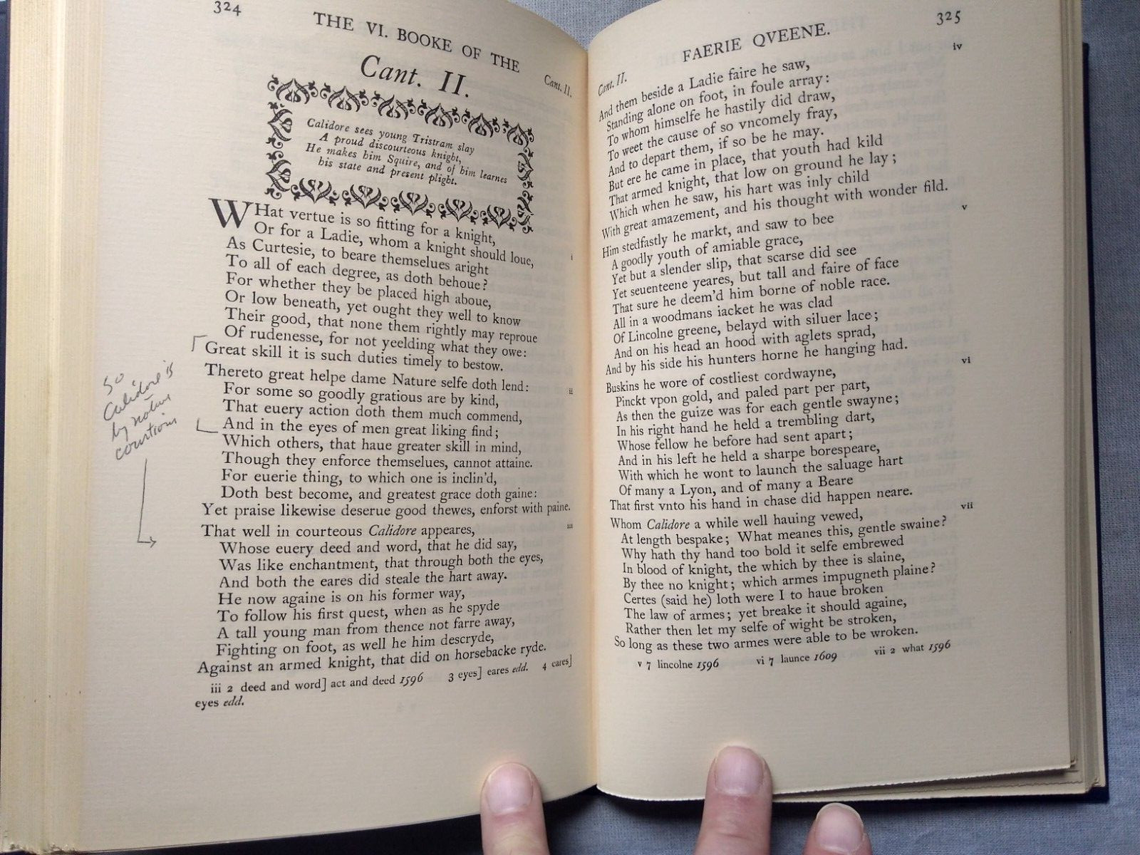 The Poetical Works of Edmund Spenser Faerie Queene 2 Vols Clarendon Press 1964