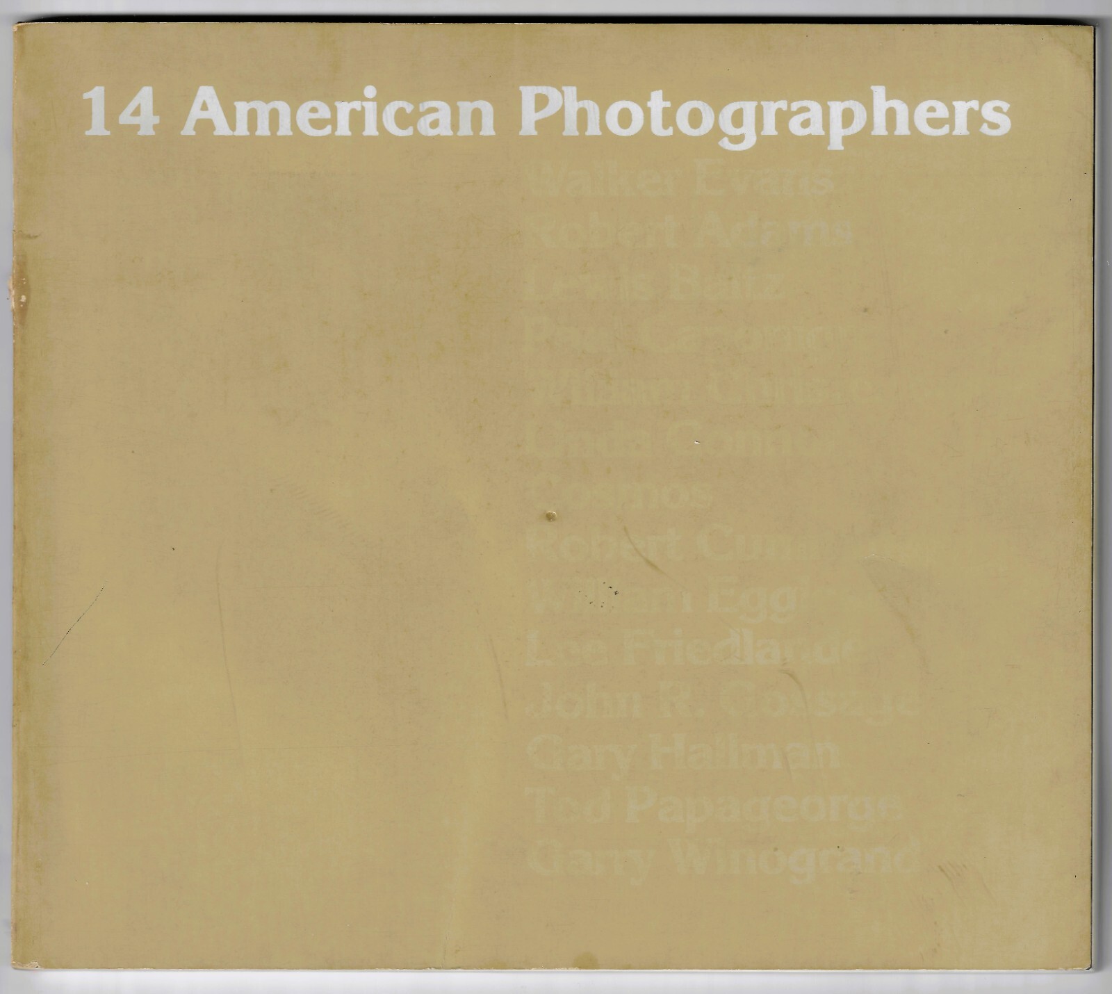 14 American Photographers Exhibition Catalog 1974 Baltimore Museum of Art