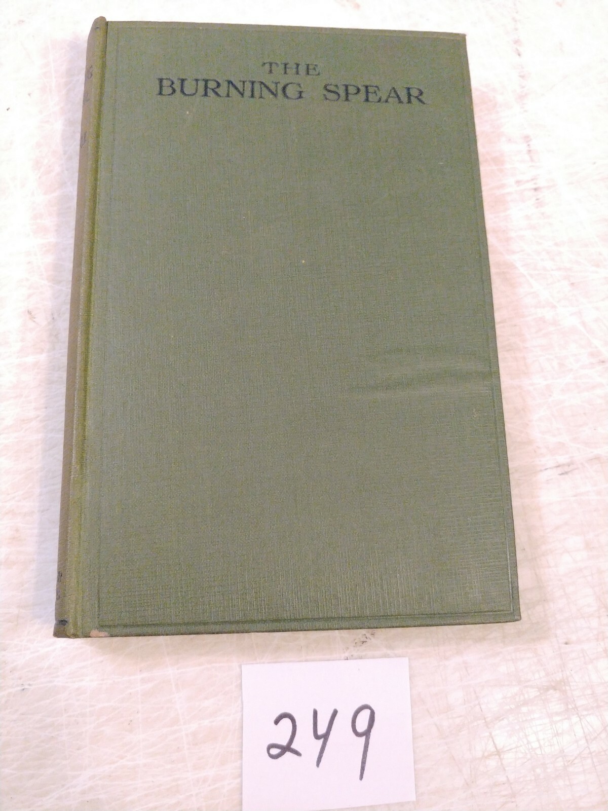 THE BURNING SPEAR BOOK RECORDED BY A.R.P-M 1919