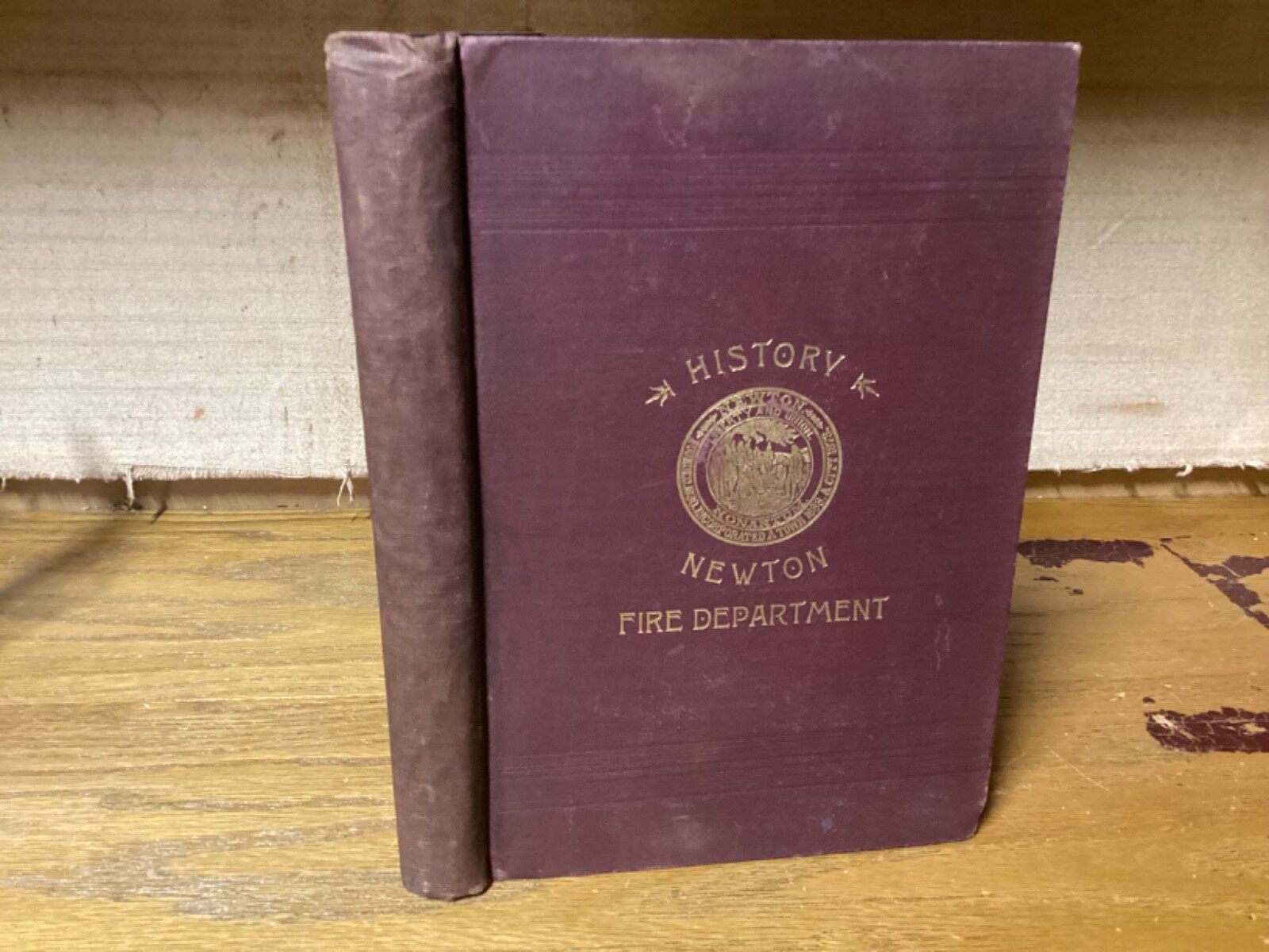 1897 History Of The Fire Department Of Newton, Massachusetts – Illlustrated