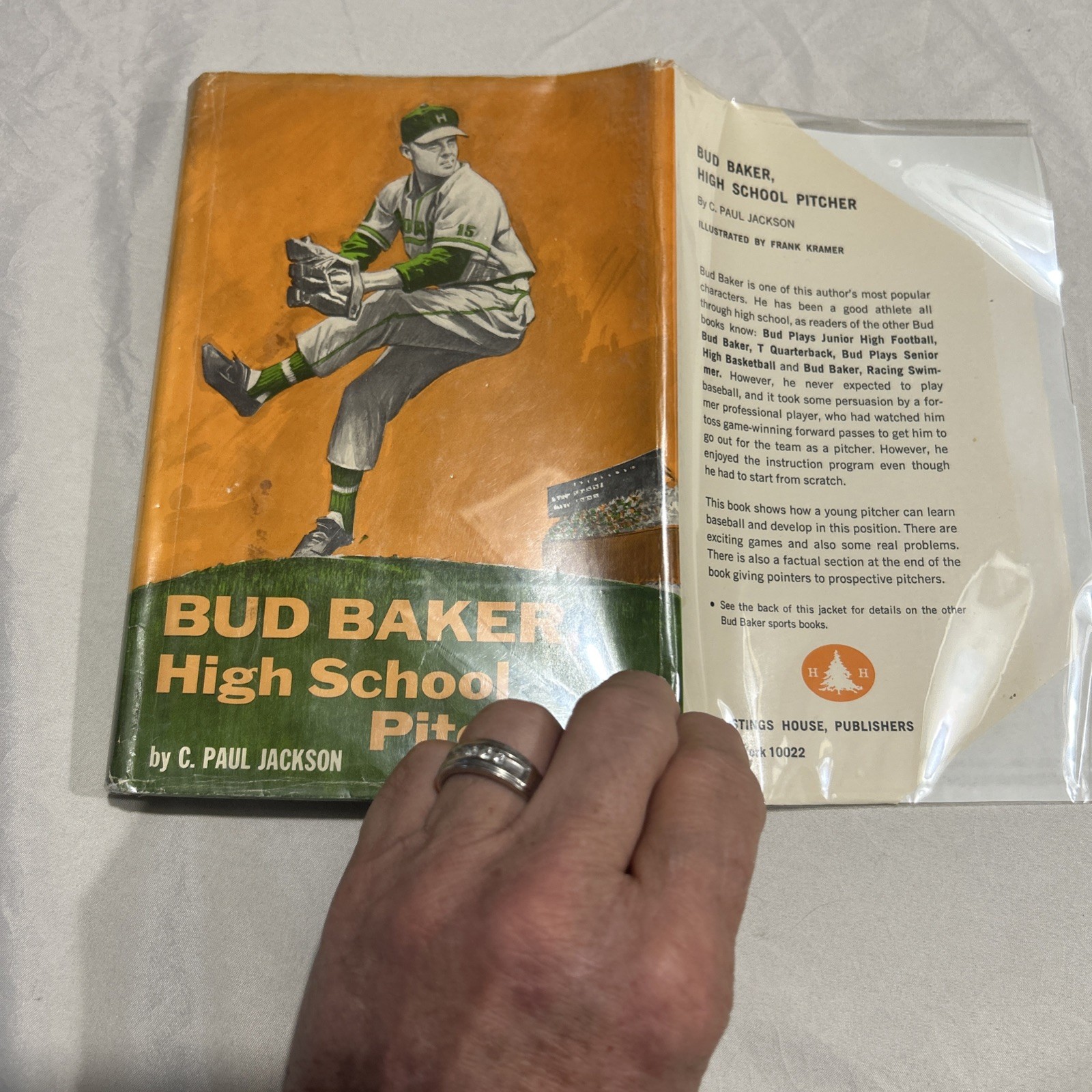 Sports Books, 1960S, Bud Baker, Chip, Hinton, Etc. Lots Of Five.