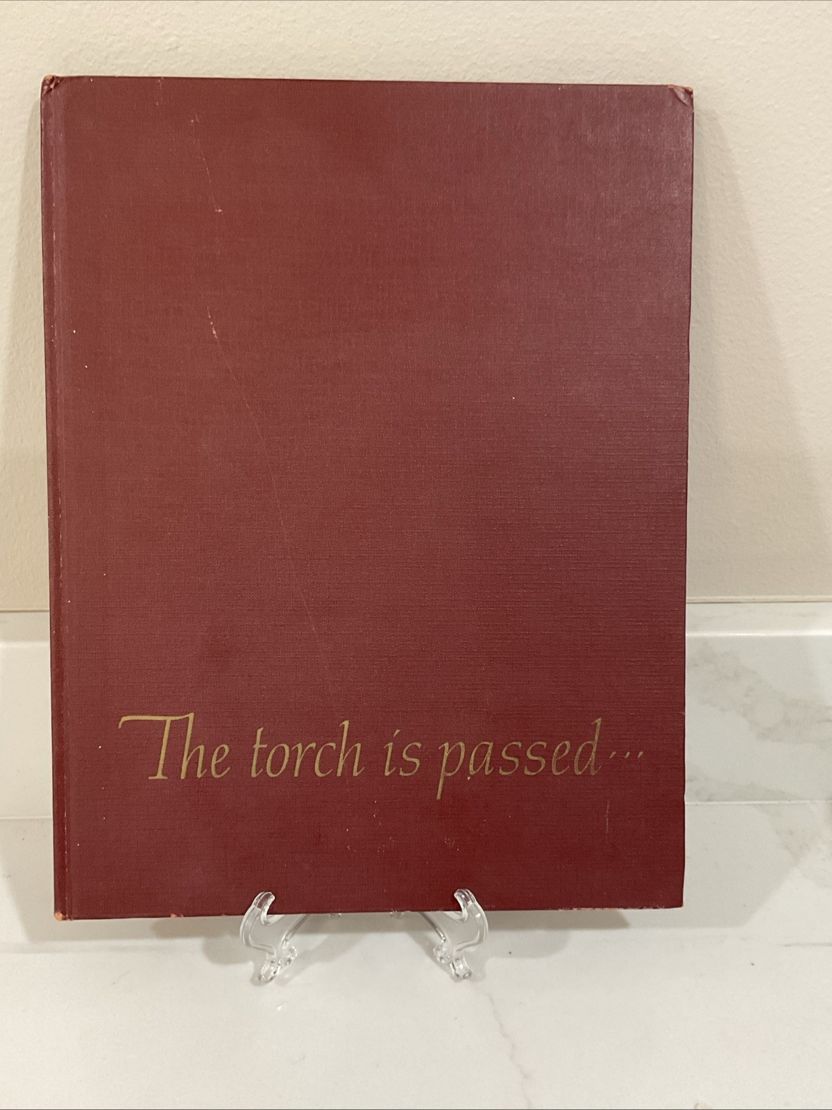 The Torch is Passed by The Associated Press Vintage 1963 Hardcover JFK Funeral