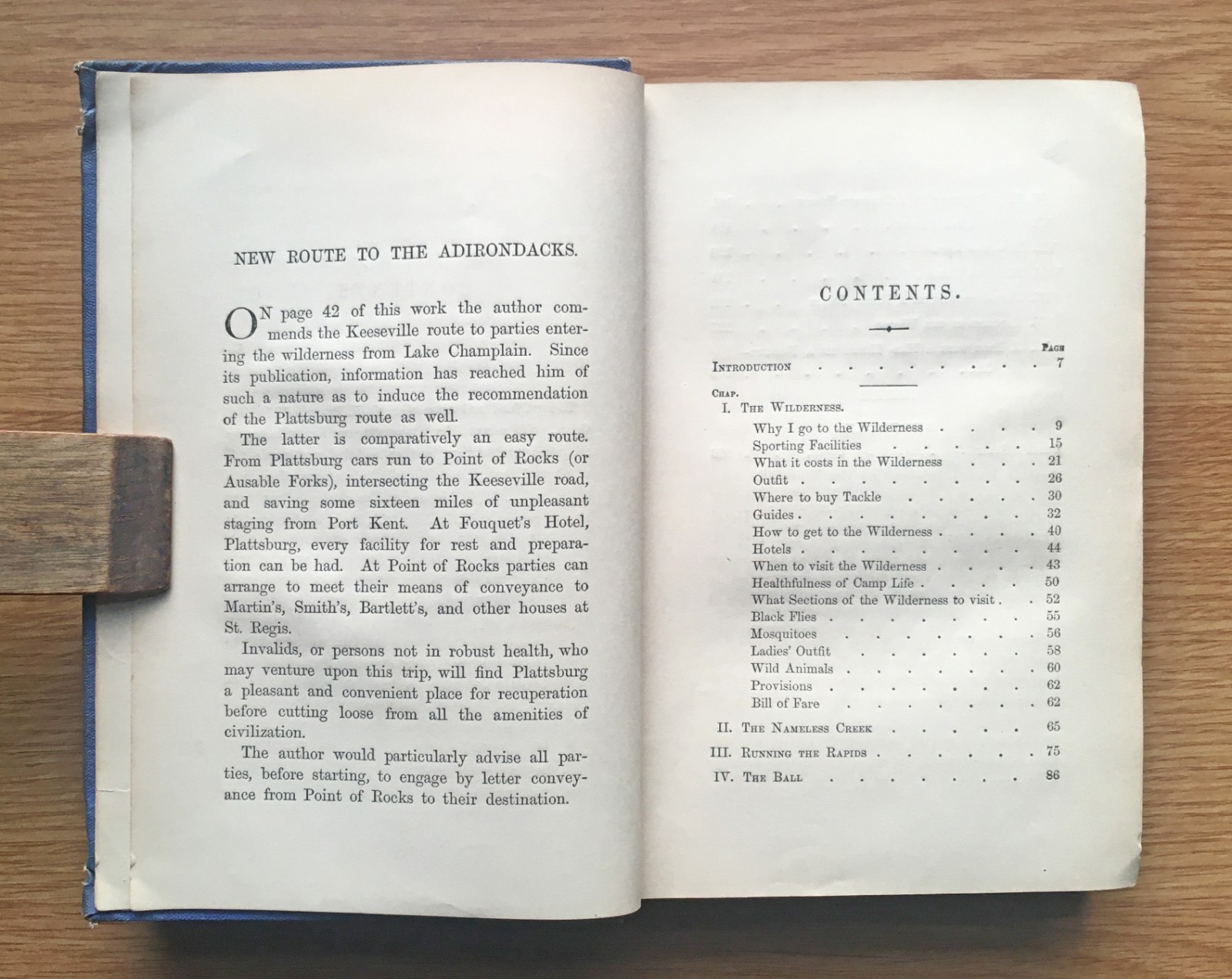 William Henry Harrison Murray, Adventures In The Wilderness, 1st Ed, 1869