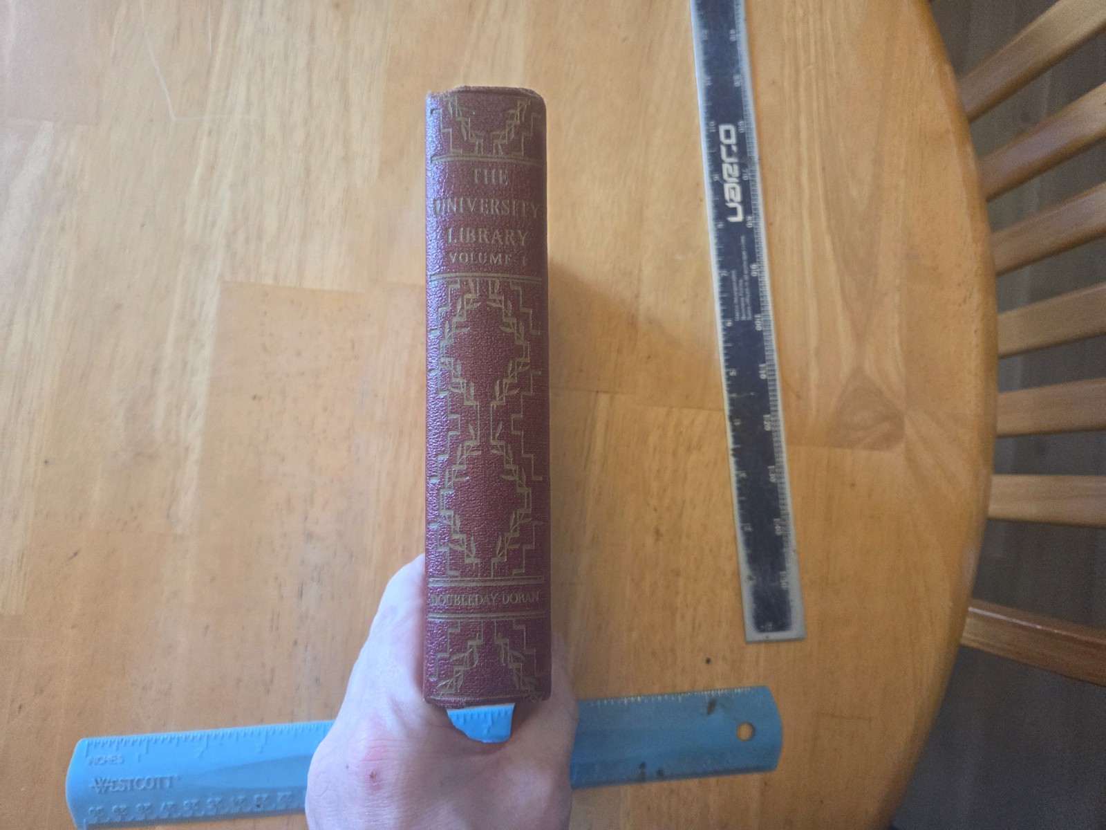 The University Library – Volume I – John Huston Finlay – 1936 Doubleday Hardcove