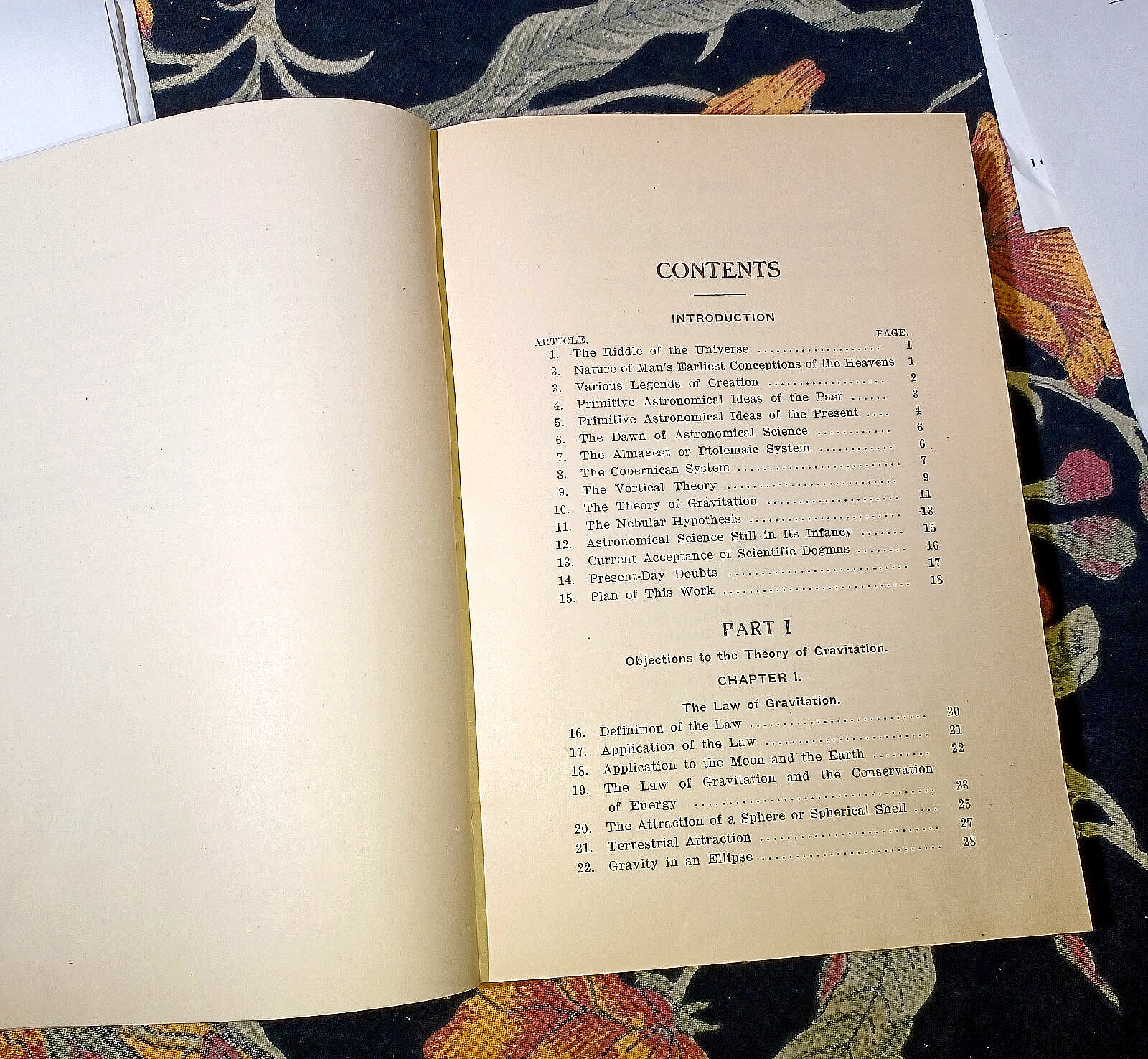 FINE 1916 HC COSMICAL EVOLUTION CRITICAL AND CONSTRUCTIVE Evan McLennan