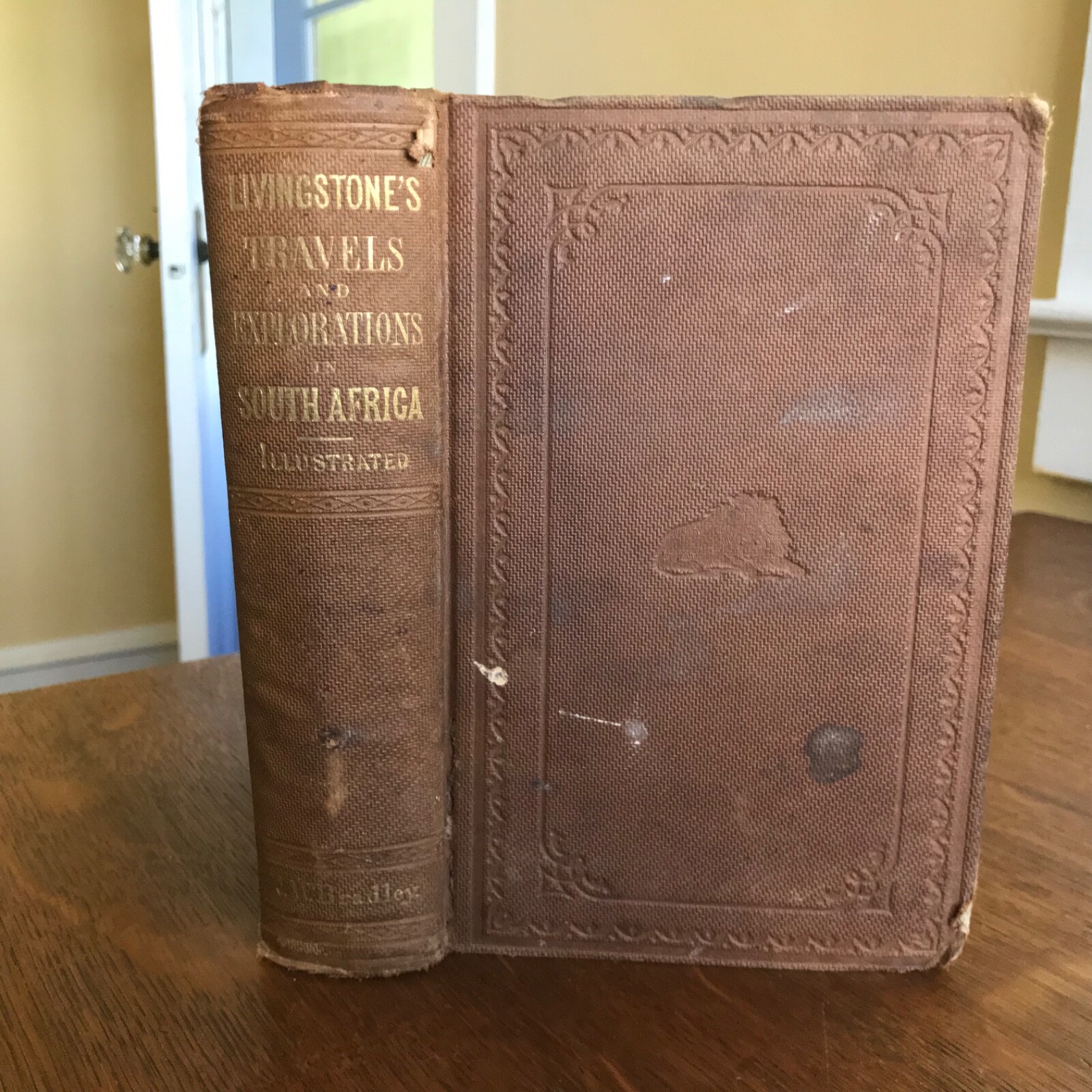 1858 Livingstone’s Travels and Researches in South Africa – Illustrated