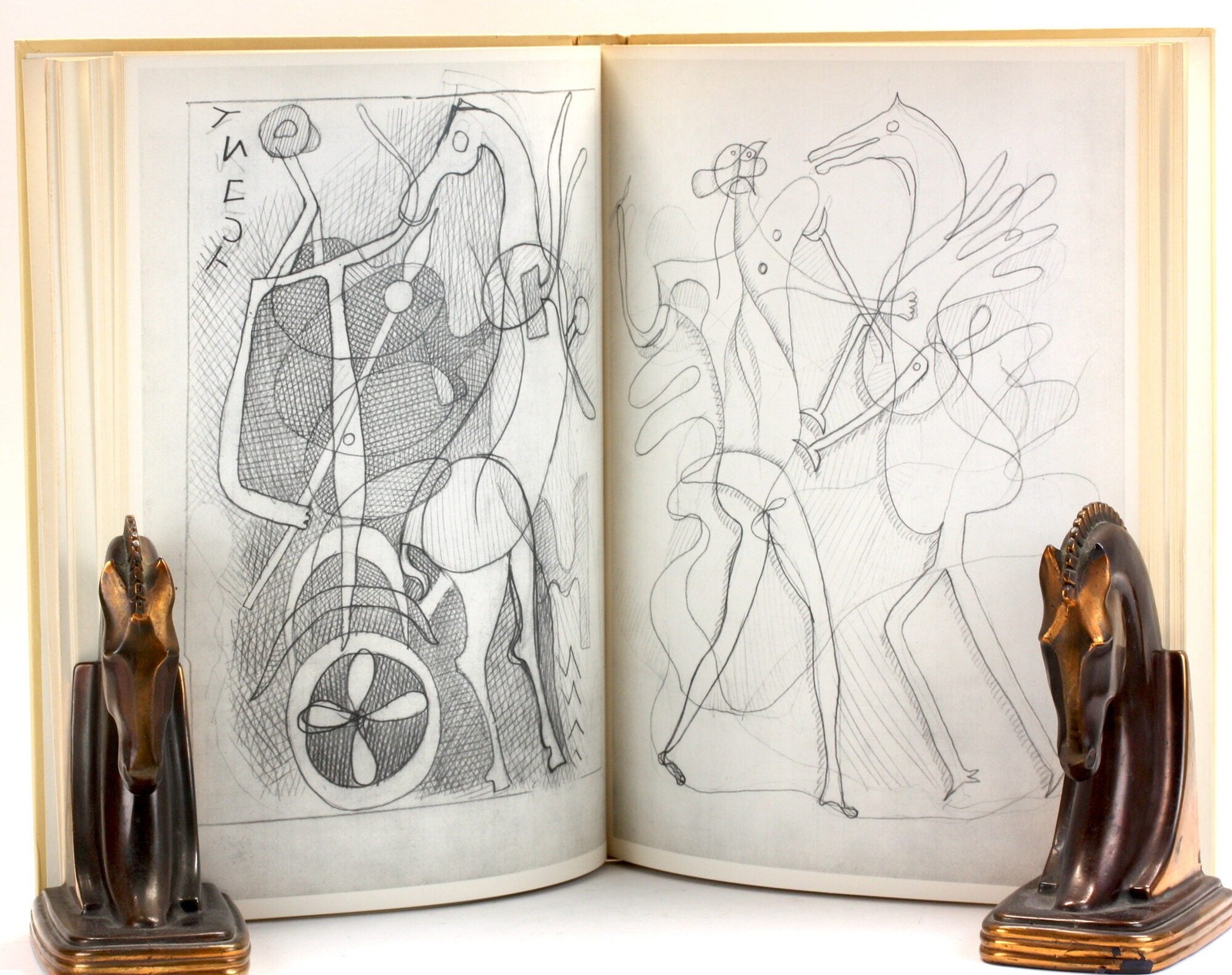 Georges Braque / The Intimate Sketchbooks of G Braque Verve 31/32 1st ed 1955