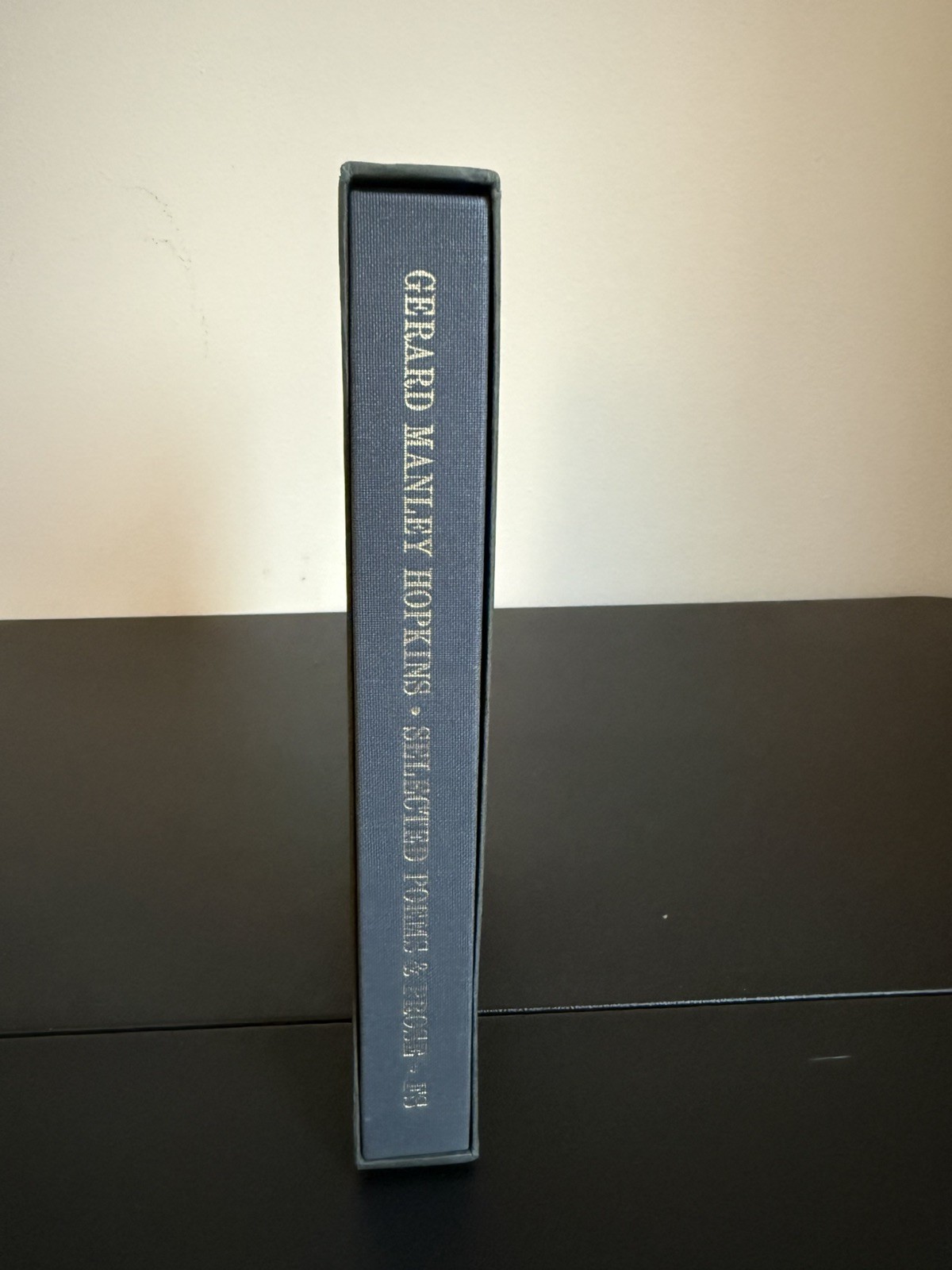 Selected Poems & Prose of Gerald Manley Hopkins • Folio Society • 2012 #LikeNew