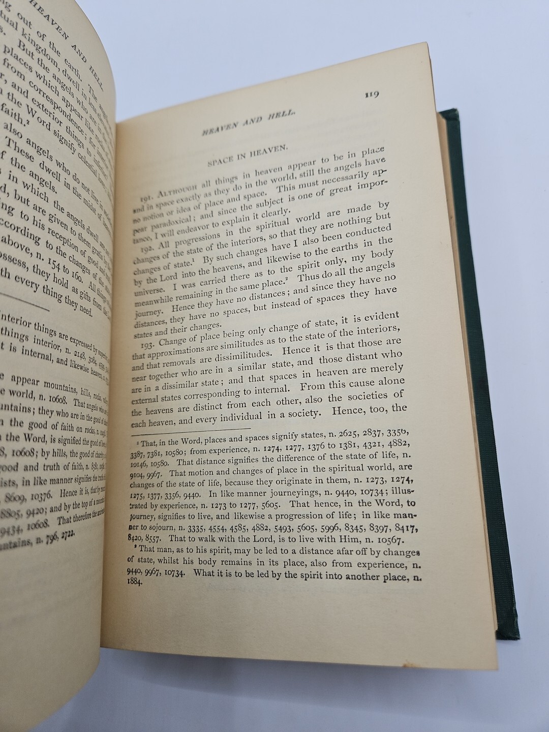 Emanuel SWEDENBORG / Heaven & Its Wonders and Hell From Things Heard & Seen 1889
