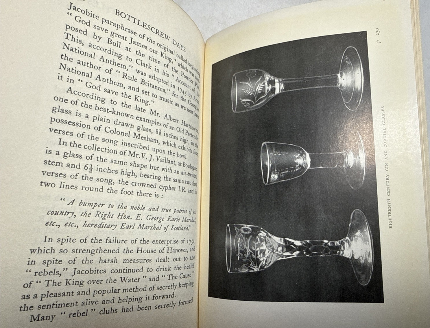 Bottlescrew Days Andre Simon Wine England 18th Century 1926 1st ED Antique Book