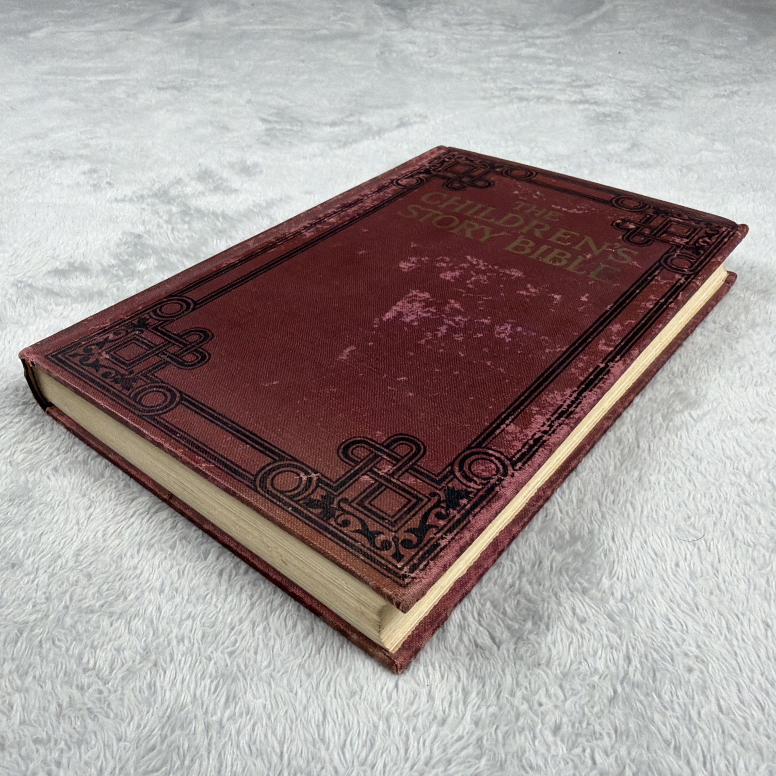 The Children’s Story Bible Illustrated HC Grolier Society Vintage