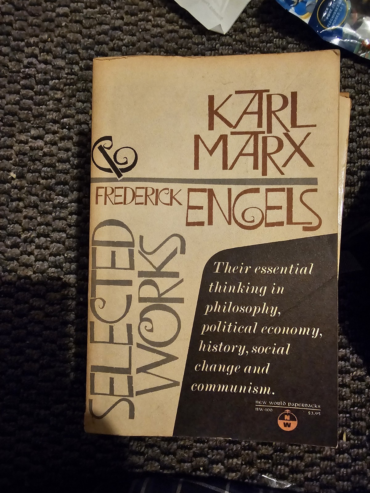 Selected Works of Marx and Engels by Frederick Engels and Karl Marx.2nd Printing
