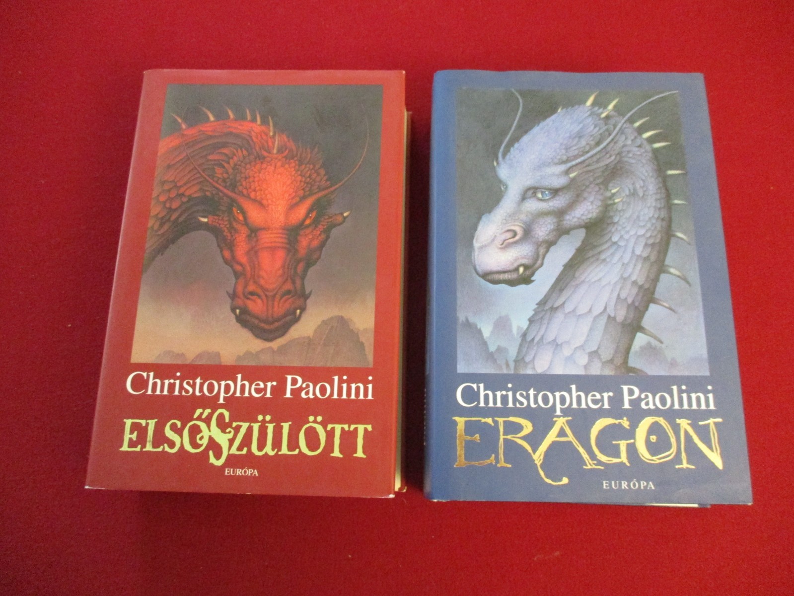 Eragon & Eldest by Christopher Paolini ~ Hungarian Language Editions