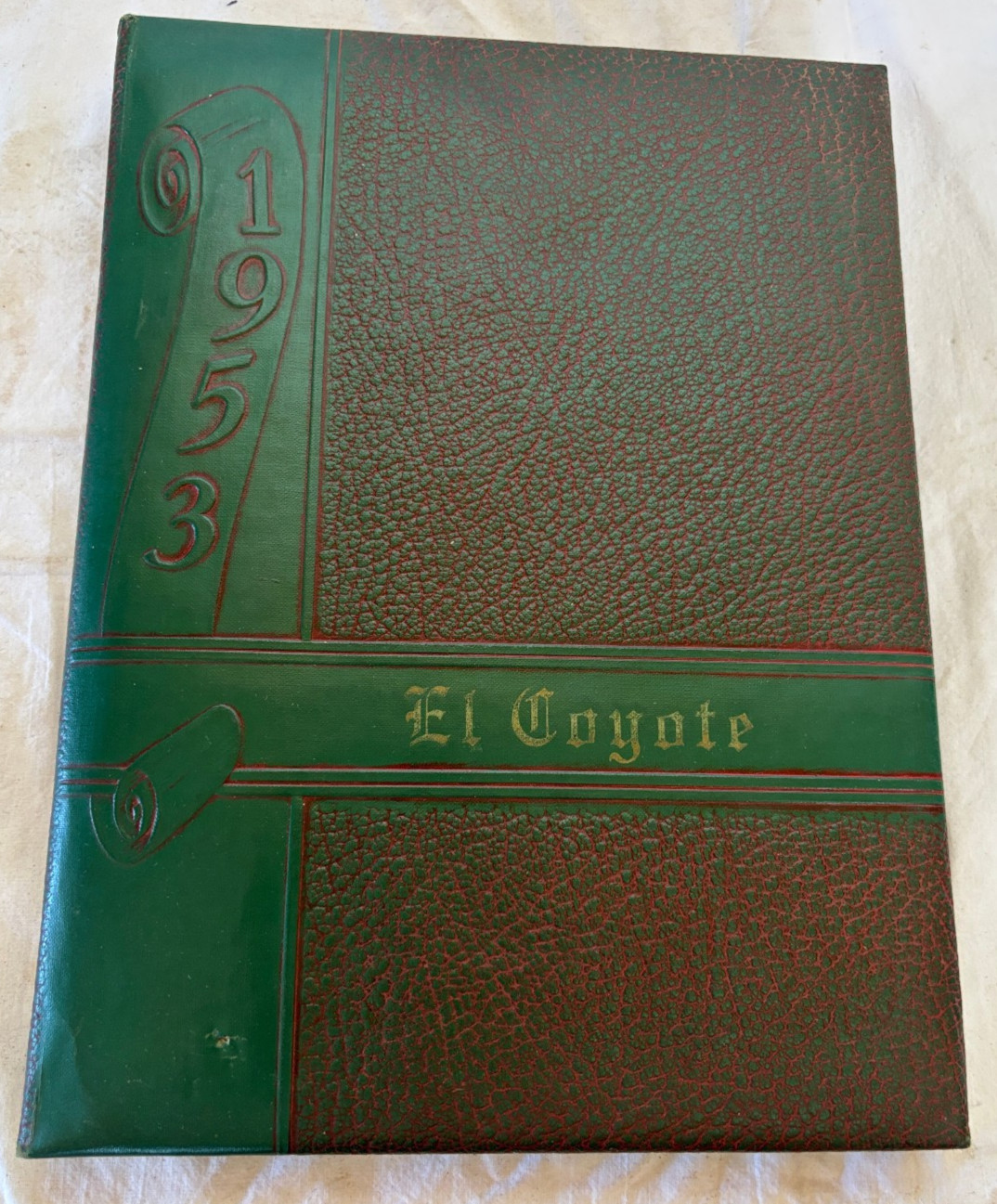 1953 El Coyote Yearbook Annual San Jon High School New Mexico