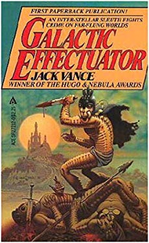 Galactic Effectuator Mass Market Paperbound Jack Vance