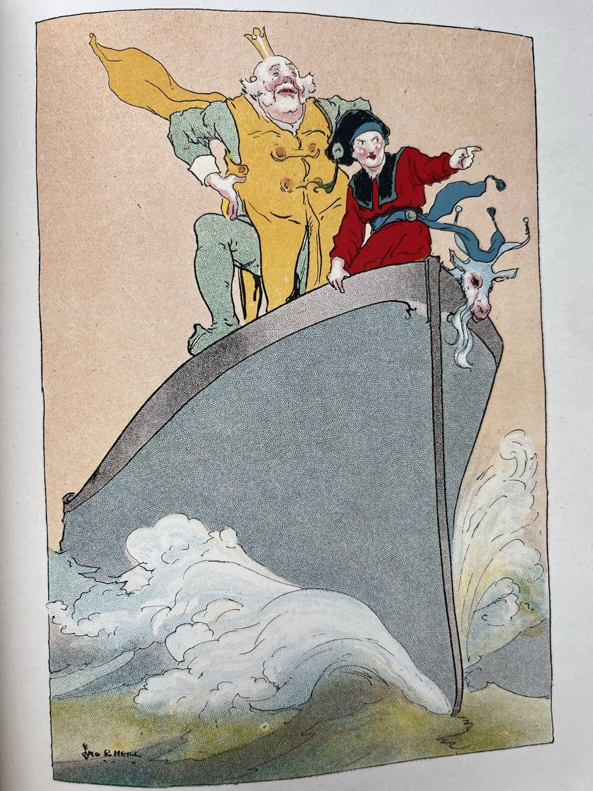 1916 Rinkitink in Oz L Frank Baum First Edition Reilly & Britton 12 Color Plates