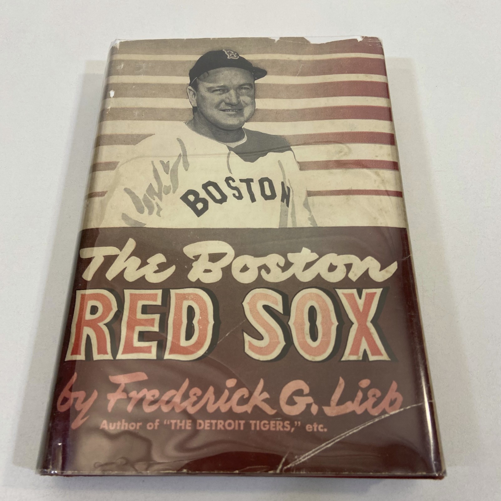 The Boston Red Sox Frederick G Lieb 1947 GP Putnams Sons First Edition HCDJ