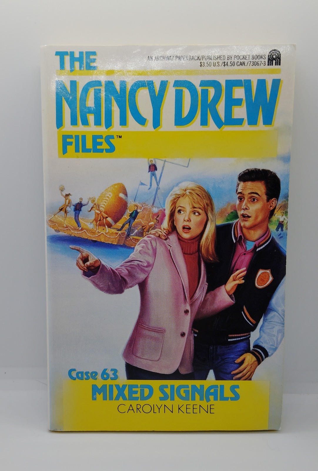 The Nancy Drew Files Case 63 – Mixed Signals – Paperback is in great condition!