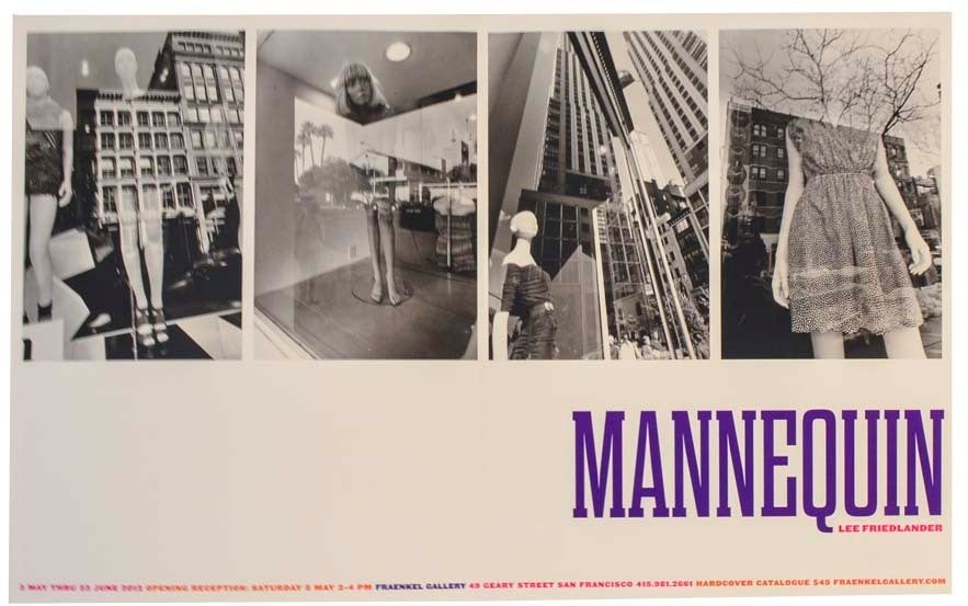 Lee Friedlander Mannequin Fraenkel Gallery Brochure Poster #207888