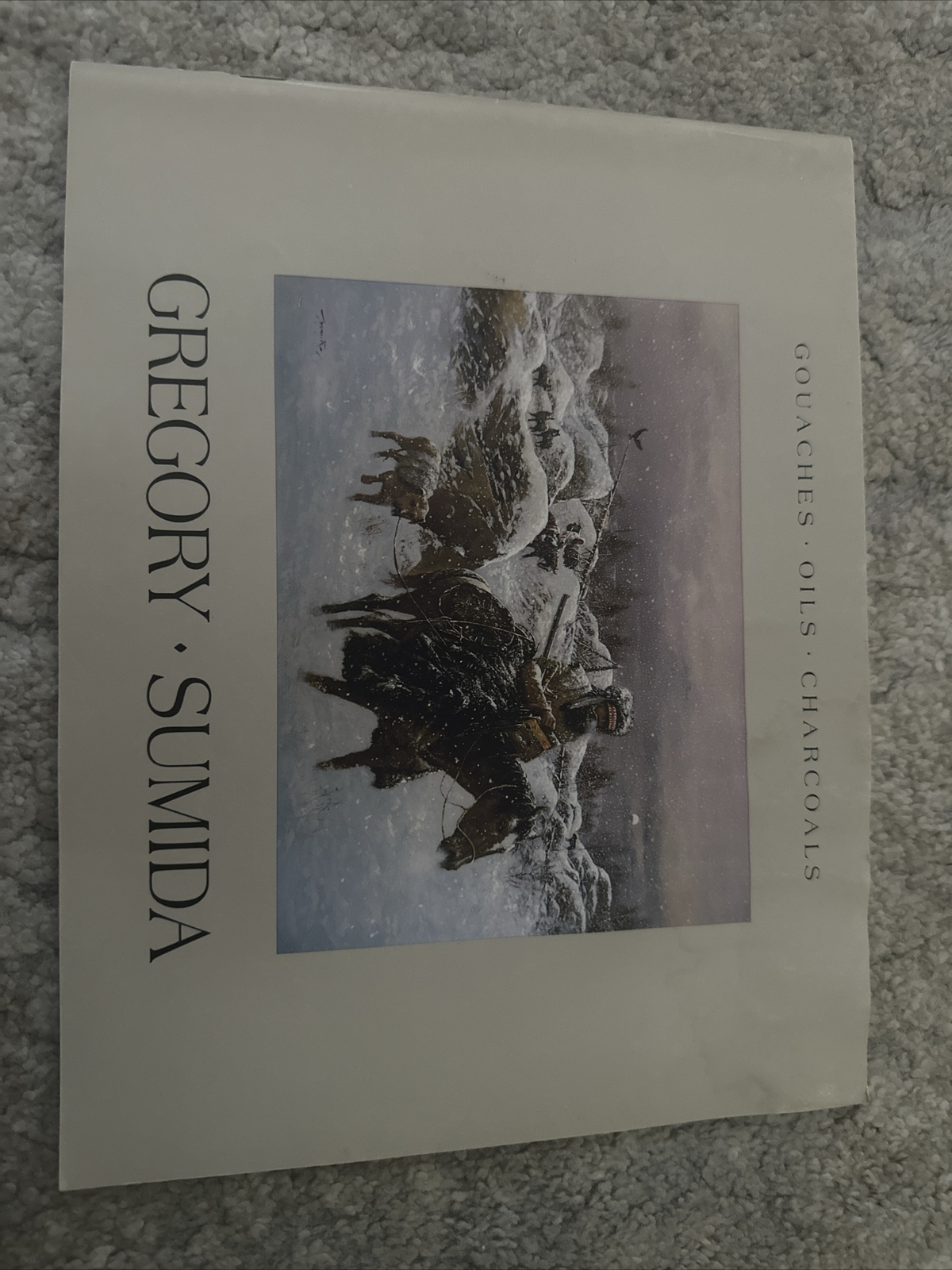 Gregory Sumida – Gouaches Oils Charcoals (softcover) Troy’s Scottsdale Arizona